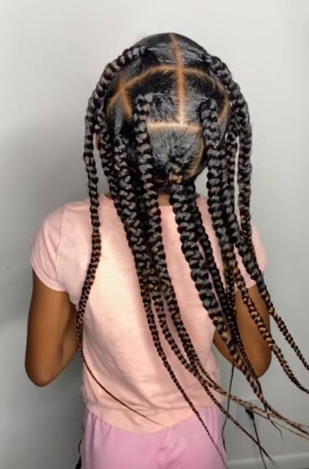 JUMBO CHILDREN KNOTLESS BRAIDS