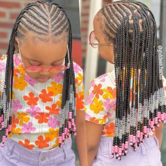 CHILDREN FULANI BRAIDS