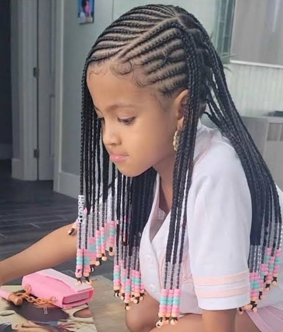 MEDIUM CHILDREN FULANI BRAIDS