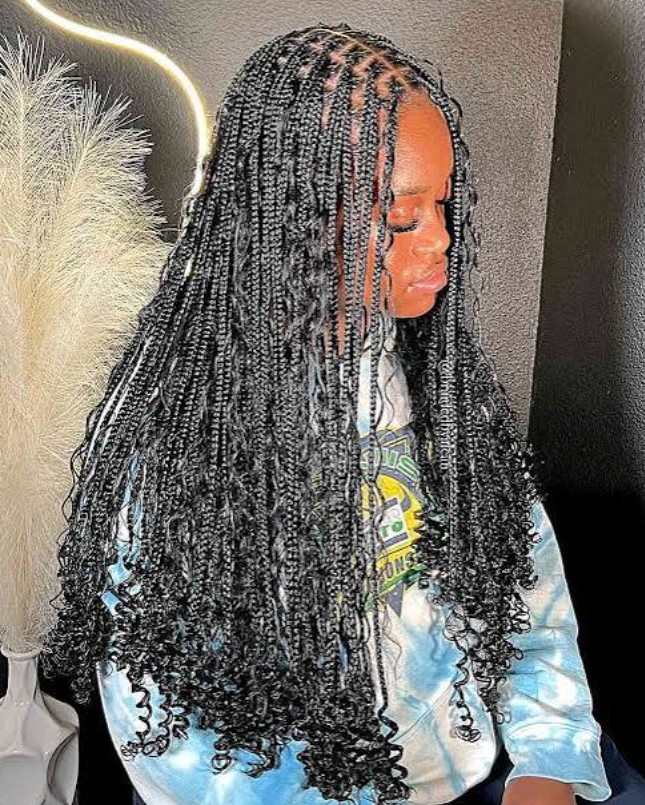 SMALL BOHEMIAN BOX BRAIDS