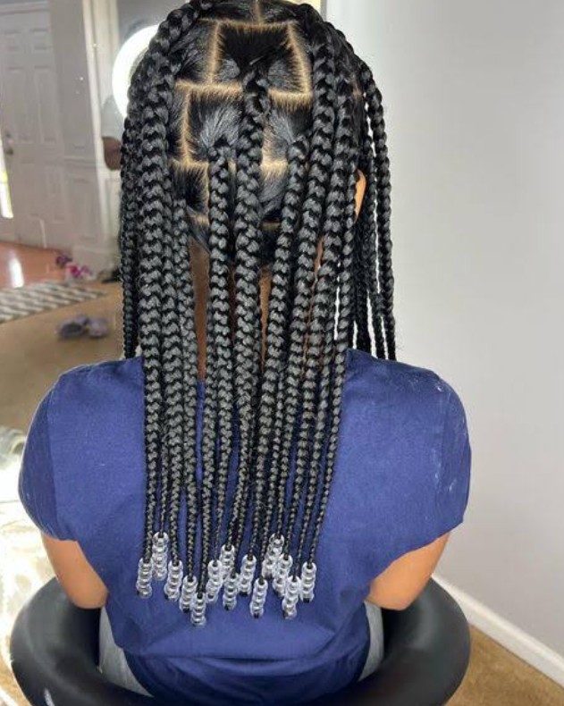 LARGE CHILDREN KNOTLESS BRAIDS