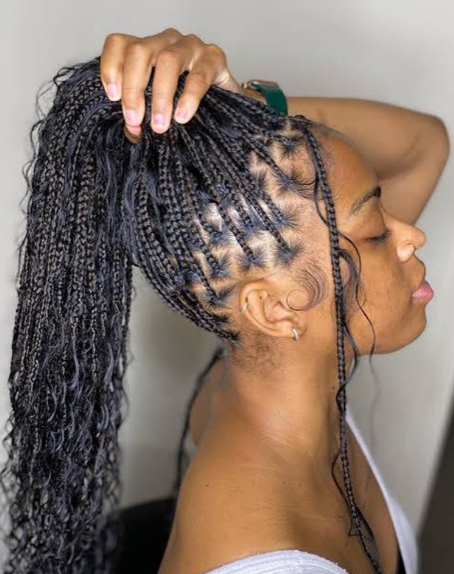 EXTRA SMALL BOHEMIAN BOX BRAIDS